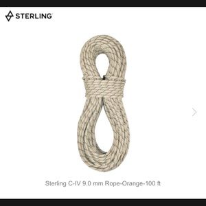 Sterling Static rope- Canyon Series
